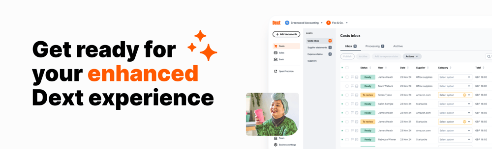 Dext Partner Dext Unification Page - Direct