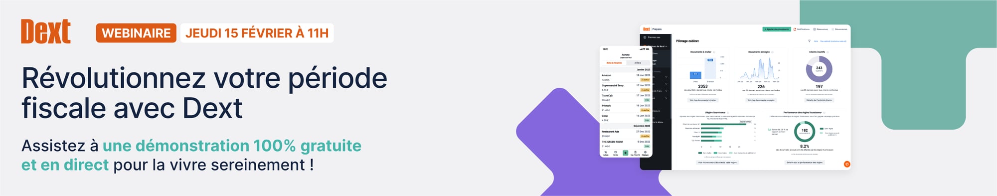 Révolutionnez votre période fiscale avec Dext